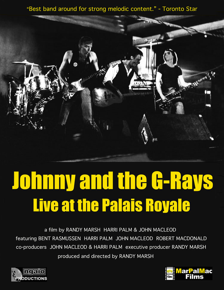 Movie Johnny and the G-Rays Live at the Palais Royale Poster